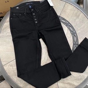 Calvin Klein women’s skinny high rise black jeans